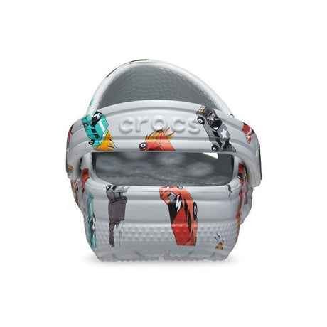 Crocs 210992-1NN Classic race cars graphic cg t