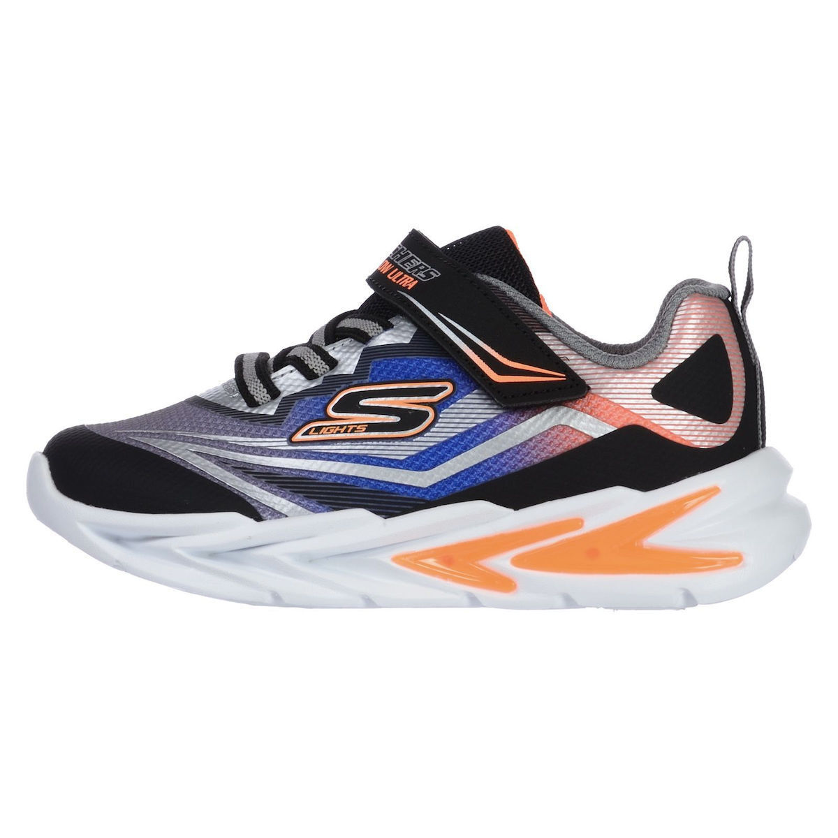 skechers glow ultra 400139L-BKSL BLACK SILVER
