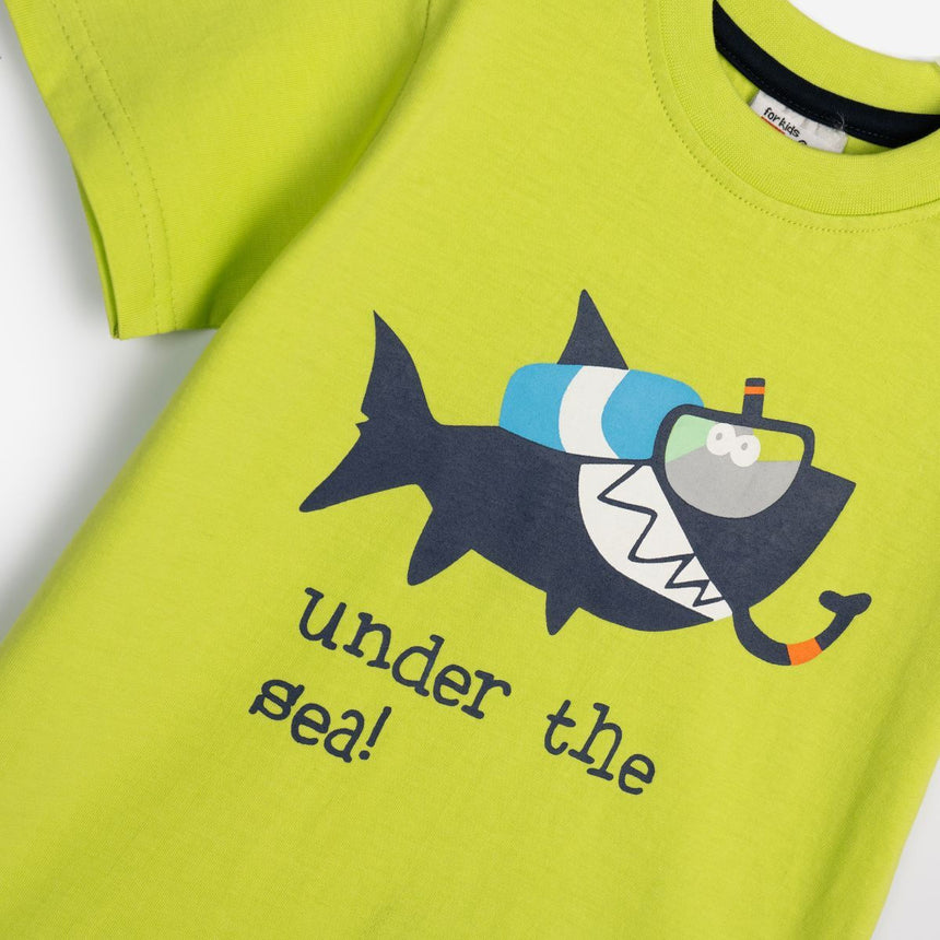 Funky for kids 125-301117-1 boy's set limade blue