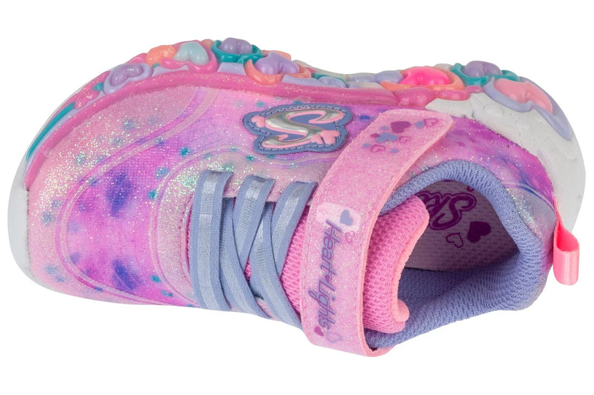 SKECHERS 302696N/LPMT με φώτακια pink multi