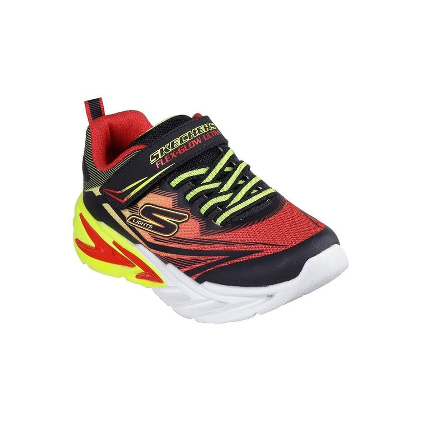 SKECHERS 400139L-BKRD GLOW ULTRA  BLACK RED