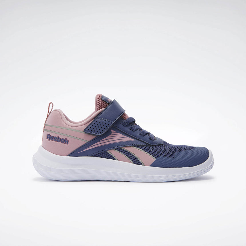 Reebok 100209185 Rush Runner 5 Elastic Lace & Top Strap purple-rose-white
