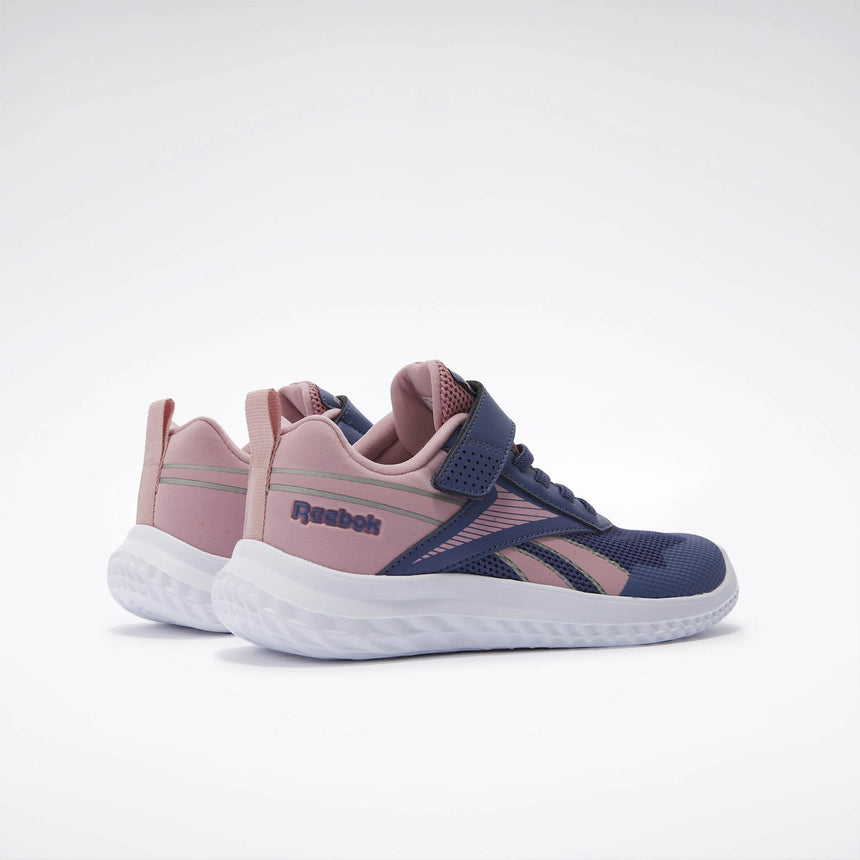 Reebok 100209185 Rush Runner 5 Elastic Lace & Top Strap purple-rose-white