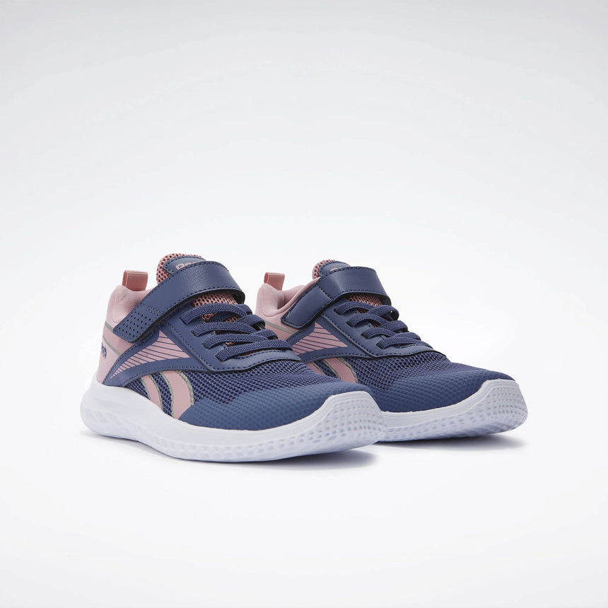 Reebok 100209185 Rush Runner 5 Elastic Lace & Top Strap purple-rose-white
