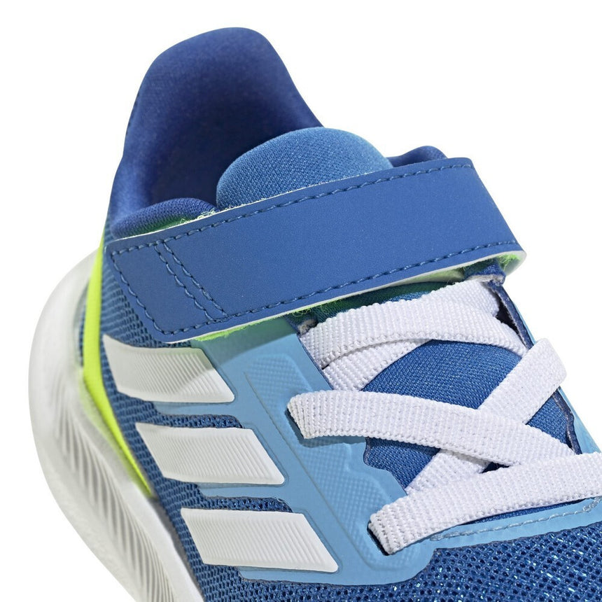 ADIDAS JQ5667 RUNFALCON 5 EL I Αθλητικά Παιδικά Παπούτσια Running με Σκρατς Μπλε