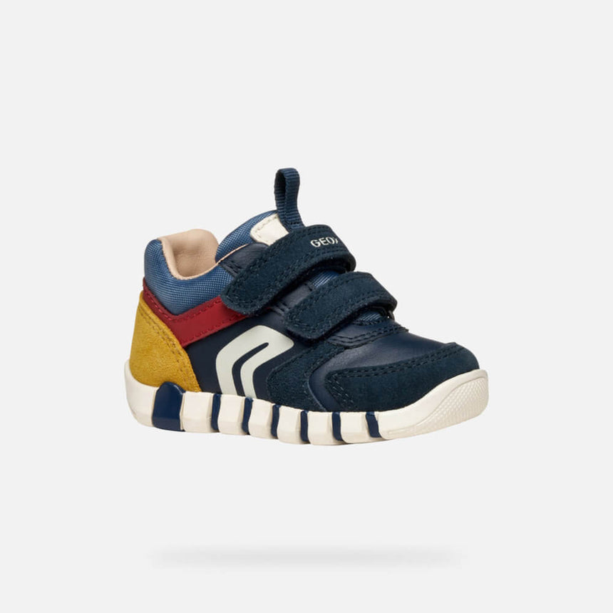 GEOX B IUPIDOO B3555D05422C4244 NAVY/DK RED