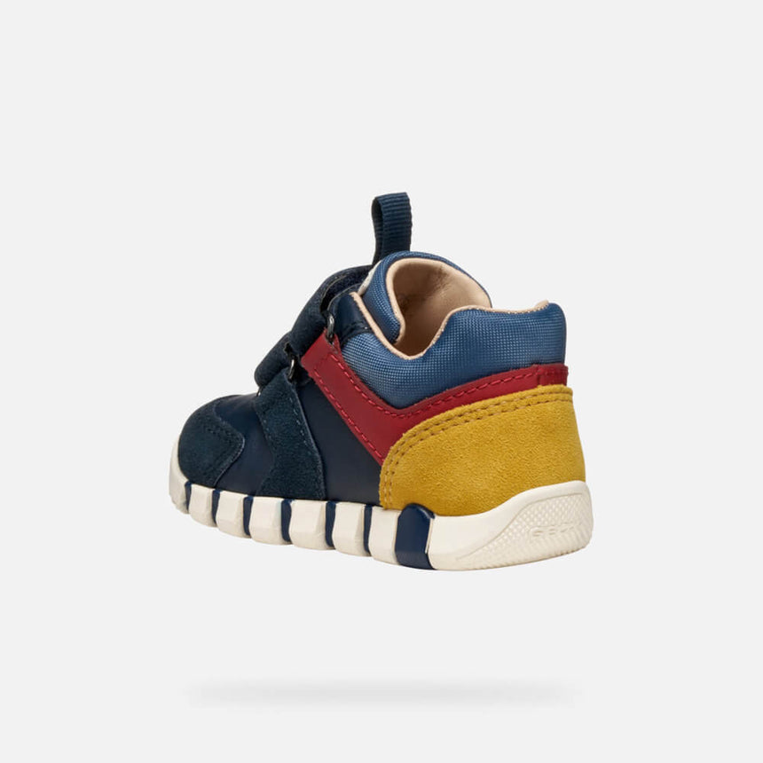 GEOX B IUPIDOO B3555D05422C4244 NAVY/DK RED
