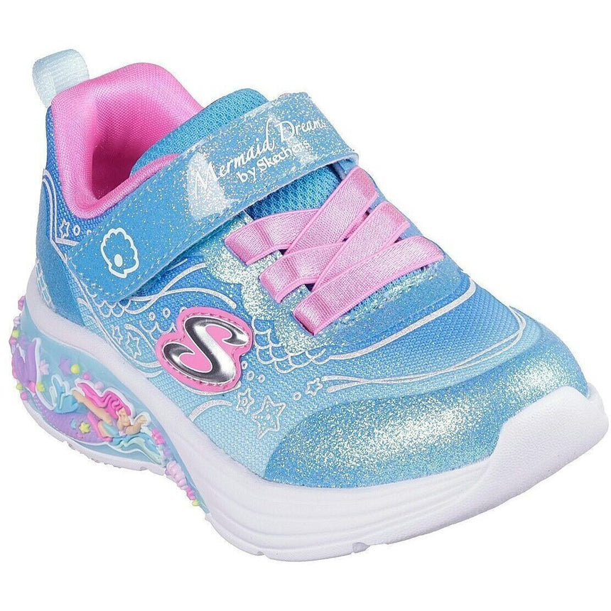 SKECHERS 303061N/BLMT MERMAID Παιδικά Sneakers με Σκρατς Μπλε