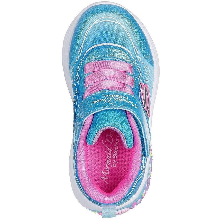 SKECHERS 303061N/BLMT MERMAID Παιδικά Sneakers με Σκρατς Μπλε
