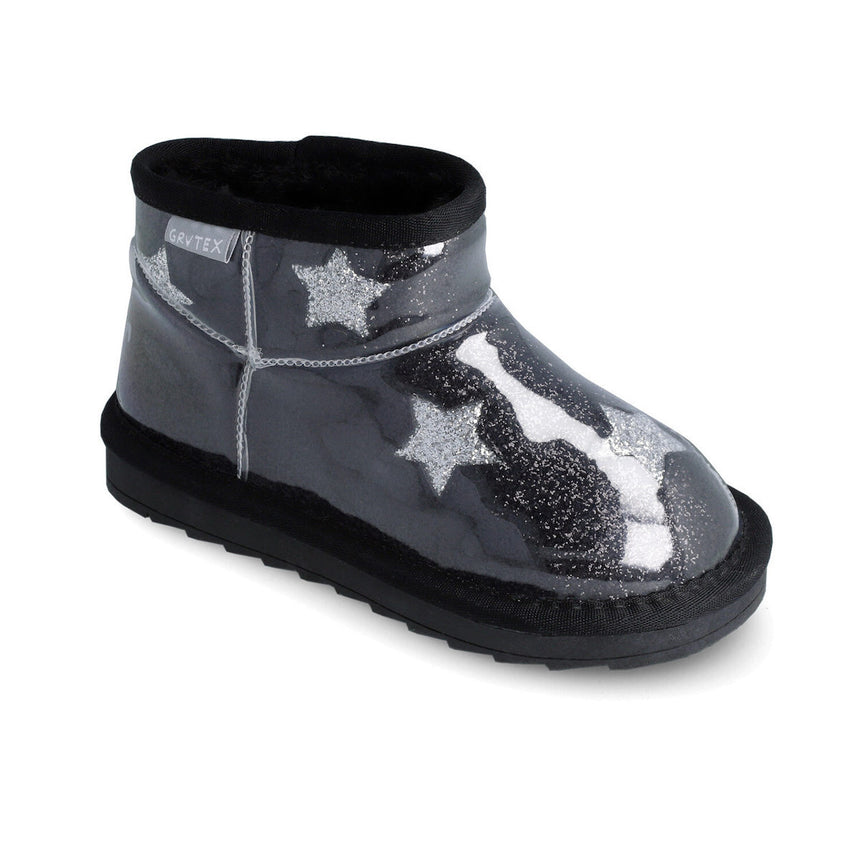 GARVALIN 251558-A054 Anatomical Children's Patent Leather Boots Black