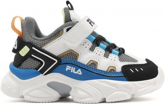 Fila Memory Spinel 3 V Kids Sneakers with Scratches White 7yf33002-312