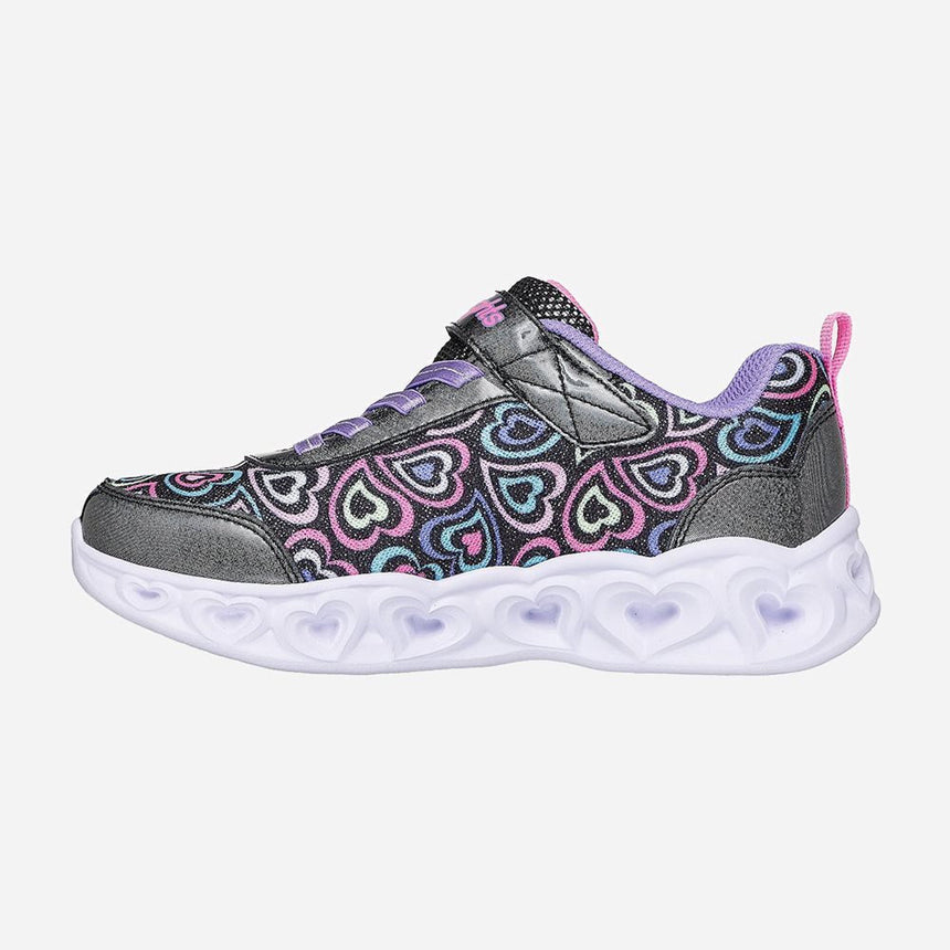 SKECHERS 303257L/BKMT Αθλητικά Παιδικά Παπούτσια Running με Σκρατς Μαύρα