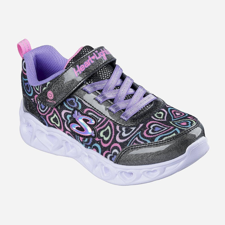 SKECHERS 303257L/BKMT Αθλητικά Παιδικά Παπούτσια Running με Σκρατς Μαύρα