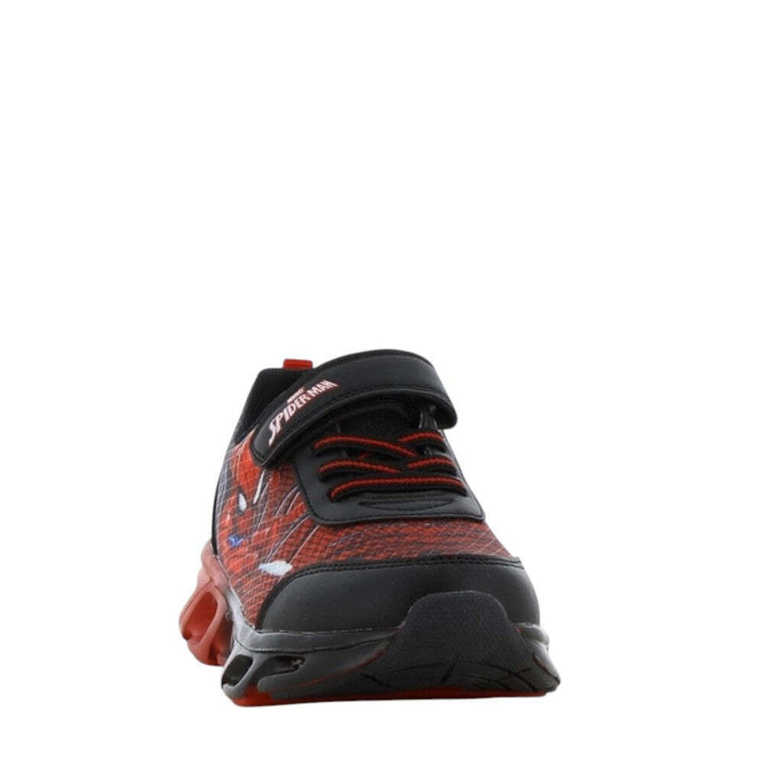 SPIDERMAN MARVEL DISNEY SP014215 Kids Sneakers Anatomical with Scratches &amp; Lights Black