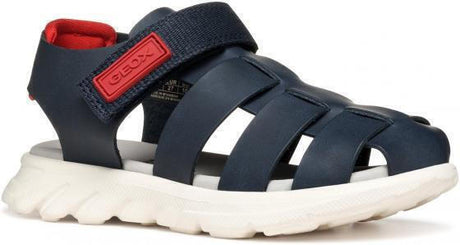 Geox J Airadyum Παιδικό Παπουτσοπέδιλο για Αγόρι Navy Μπλε J55F1D 0009B C0735