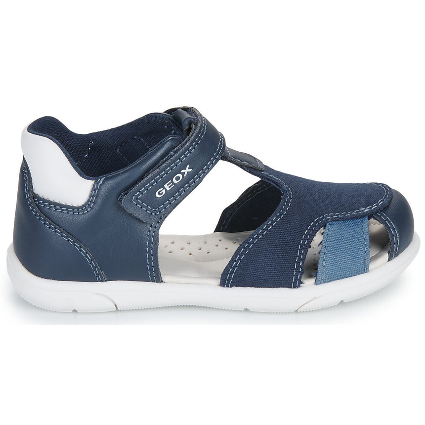 Geox B Sandal Παιδικά Πέδιλα για Αγόρι Μπλε B556EC 05410 C4211