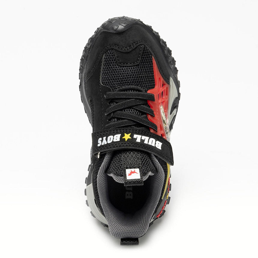 BULL BOYS DNAL5152 Παιδικά Sneakers με Φωτάκια Μαύρα