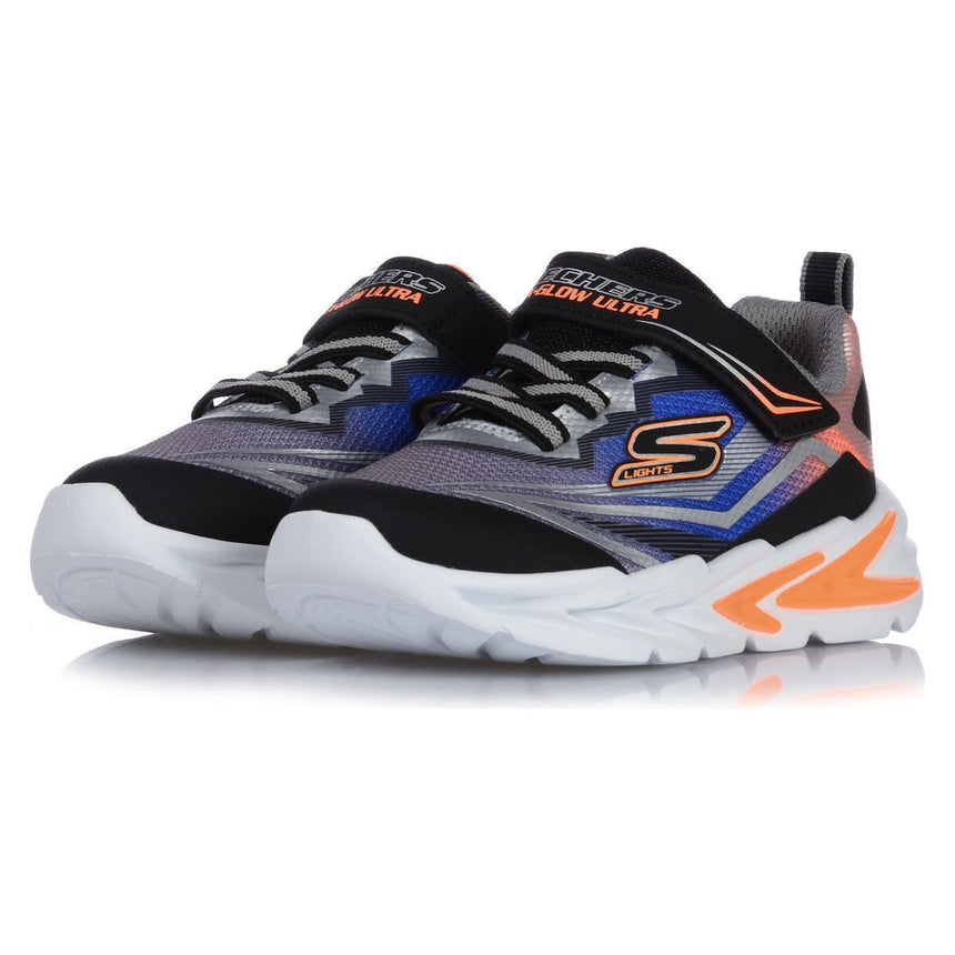 SKECHERS 400139N/BKSL S Lights-flex-glow Ultra Παιδικά Sneakers Πολύχρωμα
