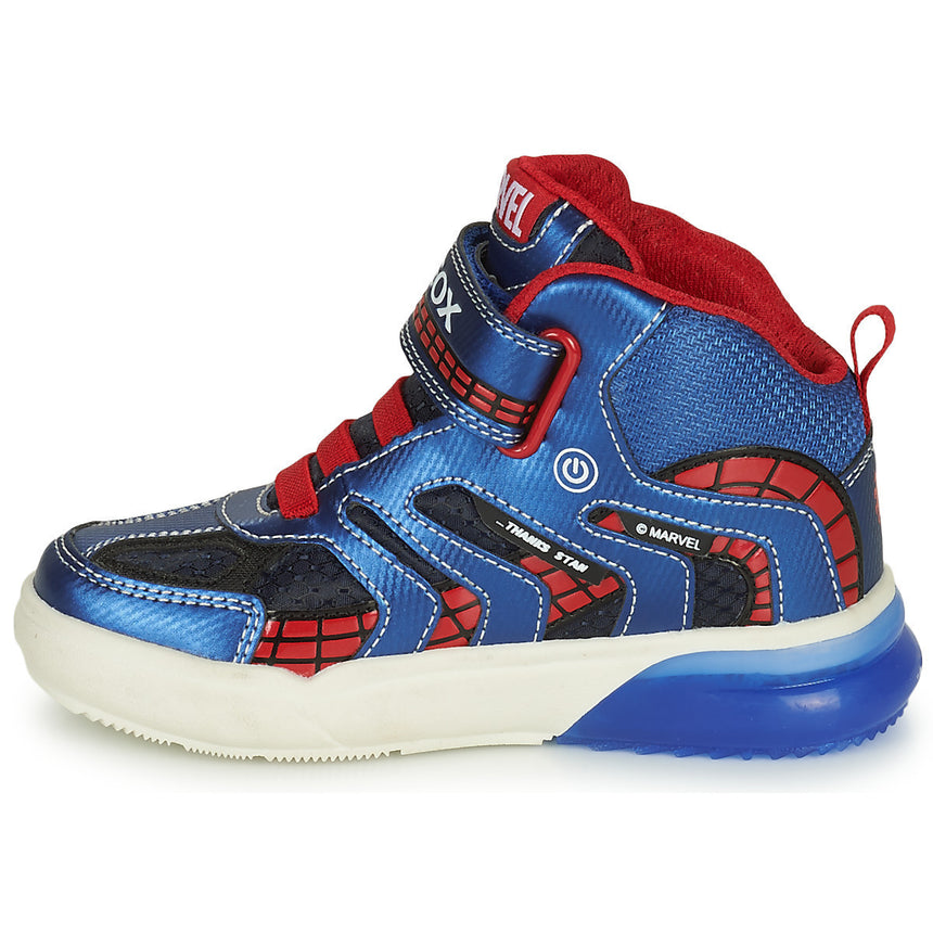 GEOX ΠΑΙΔΙΚΑ SNEAKERS (NAVY/ROYAl) J269YC 011CE C4226 spiderman