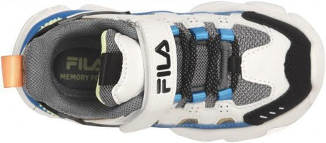 Fila Memory Spinel 3 V Παιδικά Sneakers με velcro Λευκά 3yf33002-312