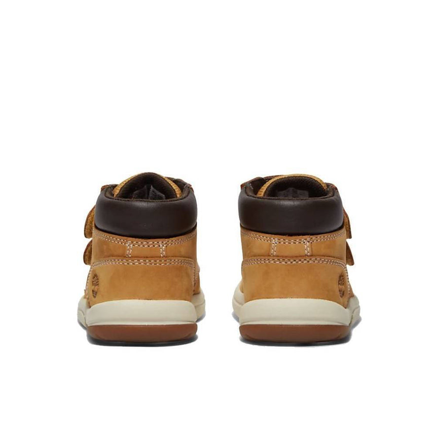 Timberland Toddle Tracks H&L Ανατομικά Δερμάτινα Παιδικά Μποτάκια με velcro Ταμπά