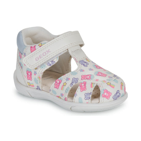 Geox B Sandal Zapito Παιδικά Πέδιλα για Κορίτσι Λευκό B556FB 05404 C0270