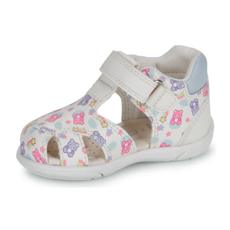 Geox B Sandal Zapito Παιδικά Πέδιλα για Κορίτσι Λευκό B556FB 05404 C0270