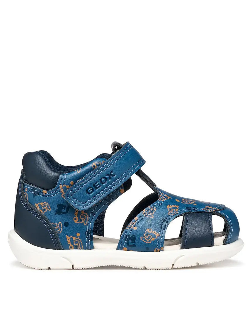 Geox B Sandal Zapito Παιδικό Παπουτσοπέδιλο για Αγόρι Μπλε B556EC 05404 C4277