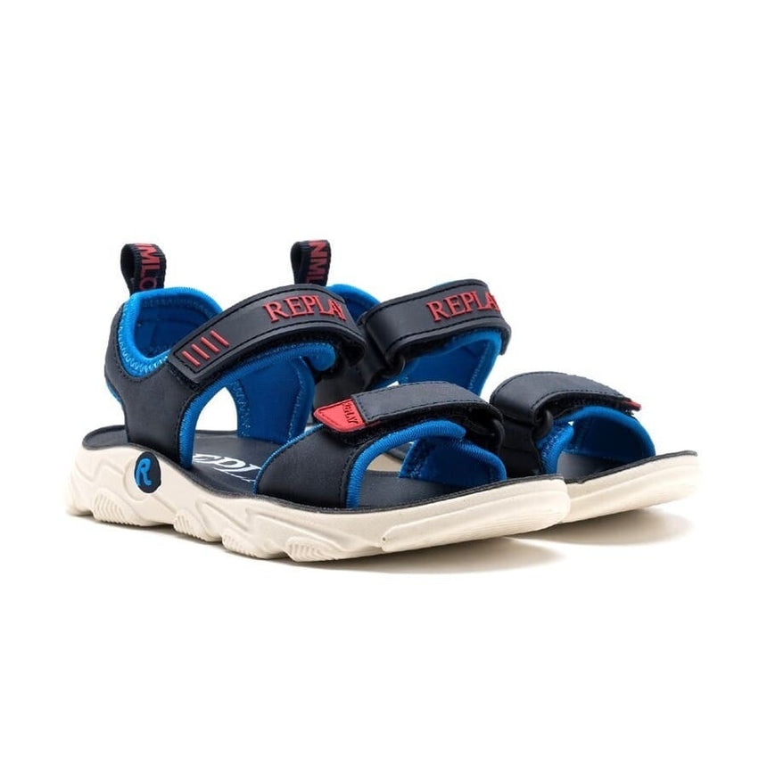 REPLAY JARRETH πέδιλο αγόρι JT550003S-0769-NAVY-ROYAL