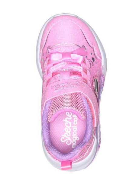 Skechers Παιδικά Αθλητικά Κορίτσι Με Φωτάκια Ροζ  303733NC/PNK