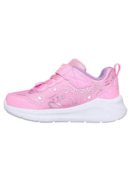 Skechers Παιδικά Αθλητικά Κορίτσι Με Φωτάκια Ροζ  303733NC/PNK