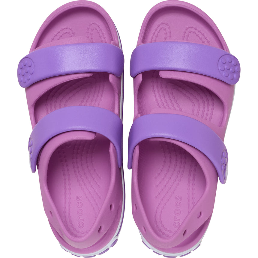 Crocs Crocband Παιδικά Ανατομικά Παπουτσάκια Θαλάσσης Ροζ 209423-6WQ