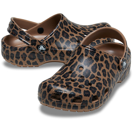 Crocs σαμπο λεοπαλ classic animal clog 211881-2ld