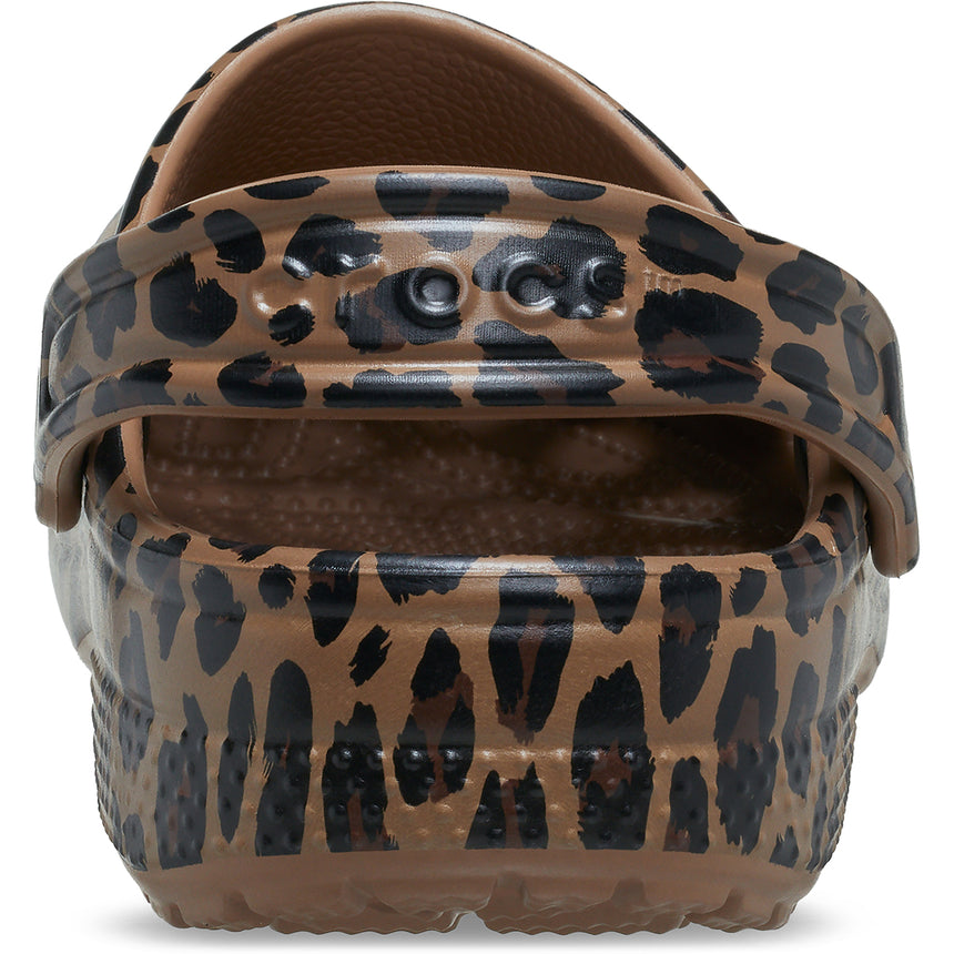 Crocs σαμπο λεοπαλ classic animal clog 211881-2ld