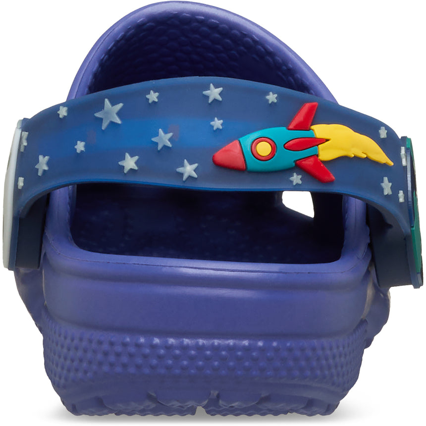Crocs ανατομικά σαμπο για αγορι με φωτάκια σε μπλε χρωμα 211892-4wh