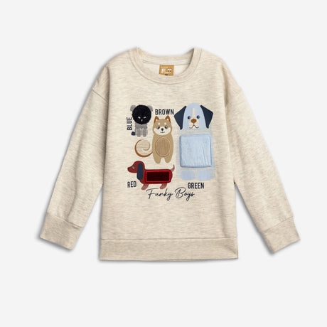 FUNKY FOR KIDS 226-392103-1 Μπλουζα φούτερ αγόρι