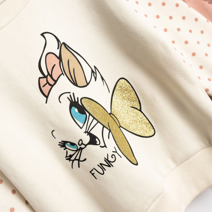 FUNKY FOR KIDS 226-717108-1 Φόρμα φούτερ κορίτσι