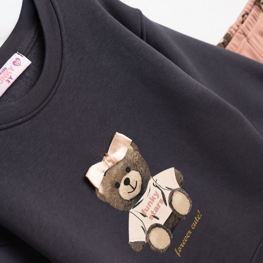 FUNKY FOR KIDS  226-721107-1 Μπλουζ/μα κολάν κορίτσι