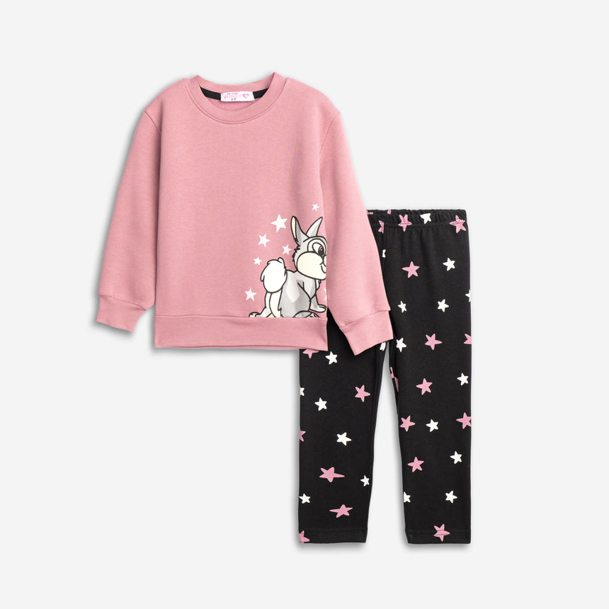 FUNKY FOR KIDS  226-739107-1 Σετ μπλούζα-κολάν κορίτσι