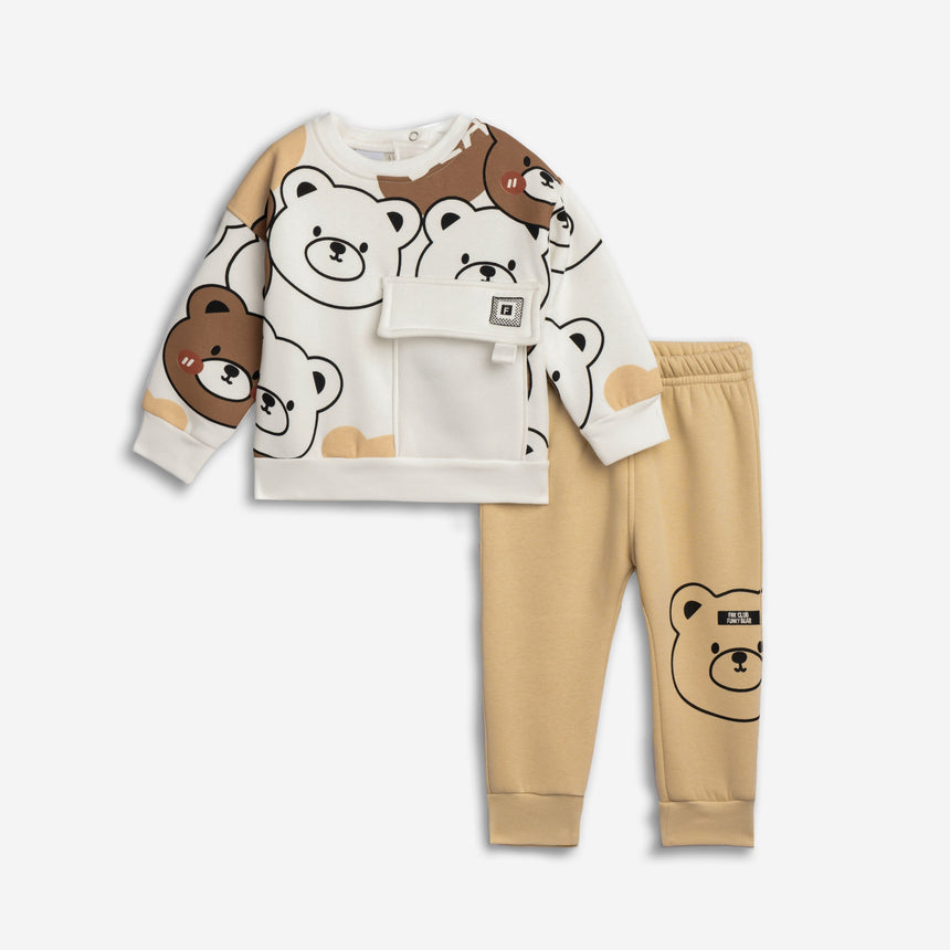 FUNKY FOR KIDS 226-817121-1 Boy's sweatshirt set for months