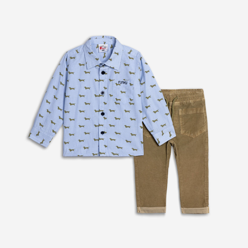 FUNKY FOR KIDS 226-822103-1 Σετ 2τμχ μηνών αγόρι