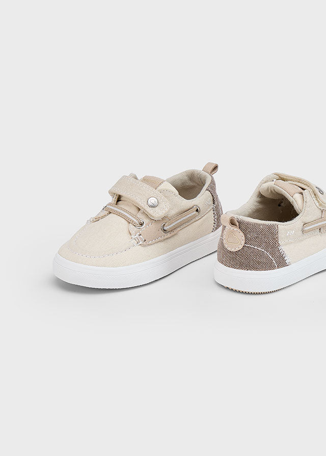 MAYORAL 25 41676-086 Nautico textil velcro μοκασίνι sand