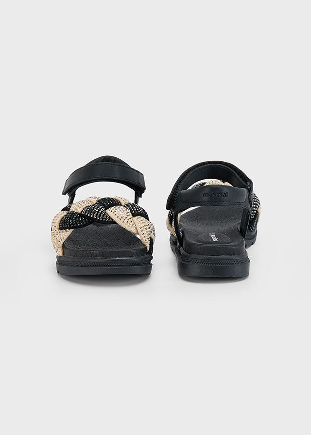 MAYORAL 25 43635-088 Sandal black-gold