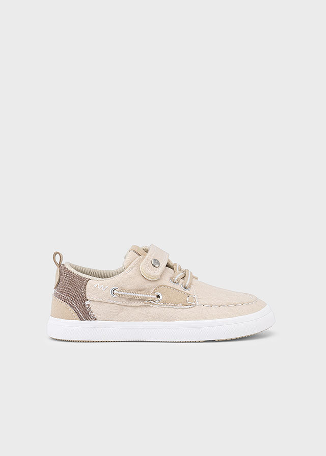 MAYORAL 25 43676-086 Nautico textil velcro μοκασίνι sand