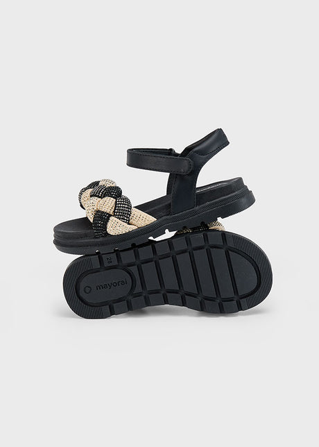 MAYORAL 25 45635-088 Sandal black-gold