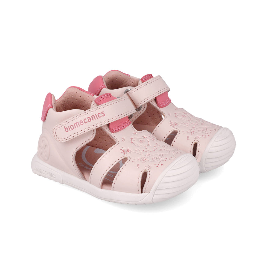 Biomechanics 252108-B779 COTTON PRINT SANDALS