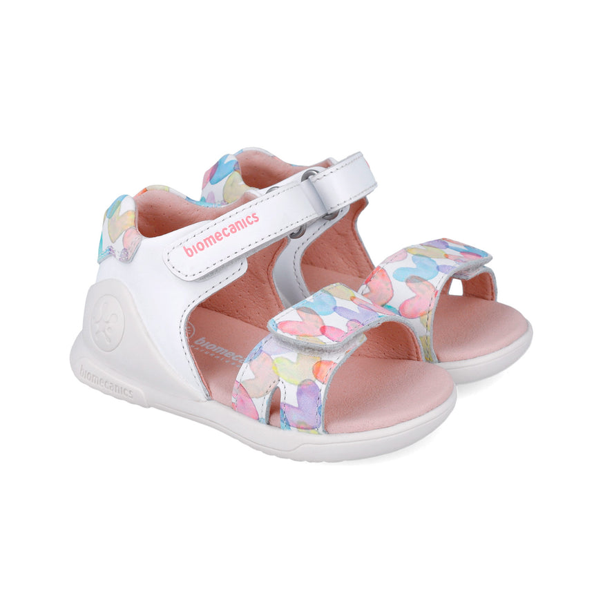 Biomecanics SANDALIA ESTAMPADA 252141-B050 BLANCO