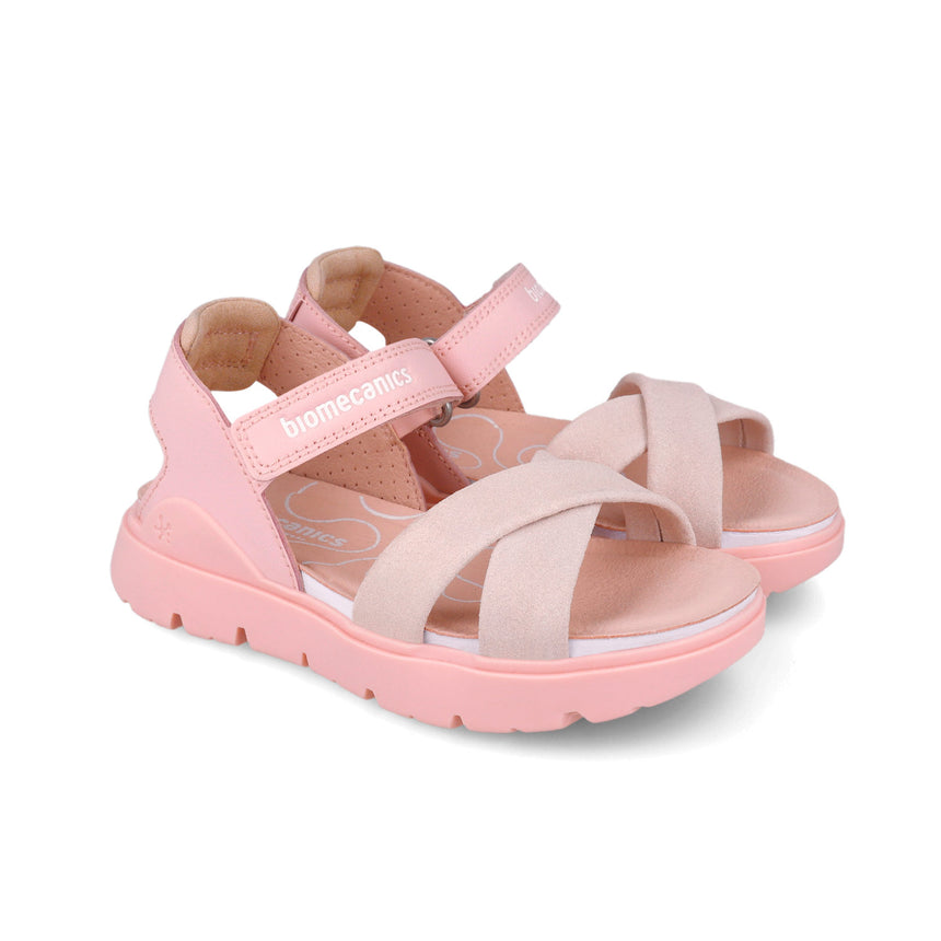 Biomecanics SANDALIA LAZO 252226-A032 TIRAS ROSA