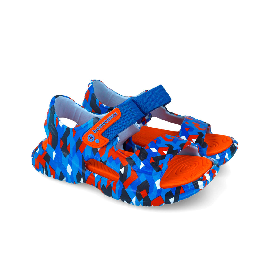 Biomecanics SANDALIA ESTAMPADA 252295-A090 AZUL ELÉCTRICO