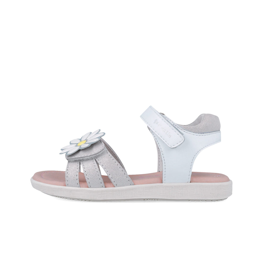 Garvalin SANDALIA FLOR 252423-A050 BLANCO
